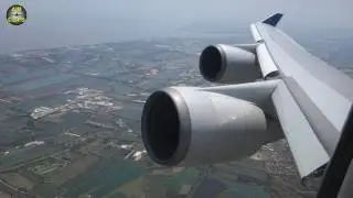 Powerful Boeing 747-400 Takeoff: China Airlines Bangkok to Taipei, Skyteam colors!!! [AirClips]