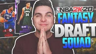 NBA 2K20 FANTASY DRAFT SQUAD BUILDER!