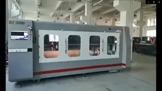 TROQUELADORA ROTATIVA CNC TSD RC 300 EN ESPA&Ntilde;A