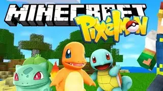 Livestream Minecraft Pixelmon Day 1 | H&agrave;nh tr&igrave;nh huấn luyện Pok&eacute;mon trong Minecraft