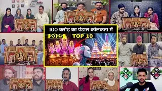 Top 10 Best Durga Puja Pandal in Kolkata | Durga Puja Kolkata 2025 | Durga Puja | PAKISTANI REACTION