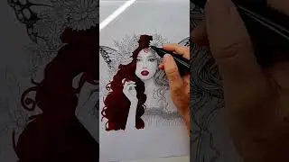 Relaxing Coloring with Piano 🎨🎹 #relaxing #art #coloringadventure #asmr