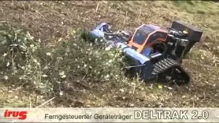 www slopemowing com IRUS DELTRAK 2 0 with mulcher