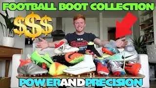 $5,000 FOOTBALL BOOT COLLECTION 2017 | Nike, Adidas, New Balance and MORE!