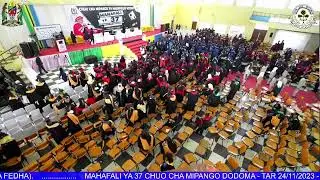 MAHAFALI YA 37 CHUO CHA MIPANGO DODOMA - MGENI RASMI: DKT. MWIGULU L. NCHEMBA (WAZIRI WA FEDHA). - C