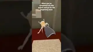 When you complete all side quests and for for the first boss