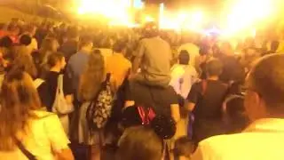 Disney crowd