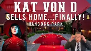 Kat Von D's eclectic Victorian mansion FINALLY sold... blood-red pool & all!