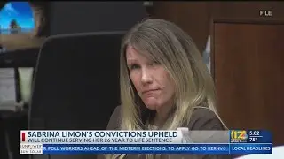 Sabrina Limon&rsquo;s conviction upheld in love triangle murder