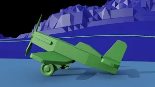 027 Создание Ландшафта (Стандартное освещение) (Default Scanline Renderer) 3ds Max