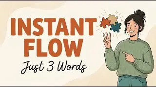 3 Magic Words to Speak English Fluently (Shadowing Practice)