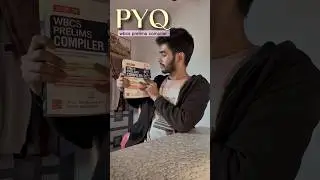 PYQ WBCS Prelims Compiler | My Study Routine #minivlog