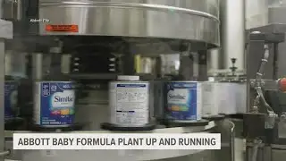 Abbott resumes baby formula production at Michigan plant