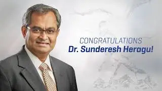 MHI - MHEFI Reed Apple Award Awarded to Dr. Heragu