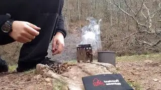 Bushcraft essential pocket micro stove
