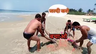 Beach Per Prince Bhai ka Popat hua | Beach per holi manane gaye the nuksaan hogaya