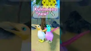 Kumimanu * New Extinct Bird 🐤🦴 Feather Family #RobloxShorts #FeatherFamily