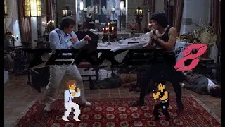 Jackie Chan vs Benny Urquidez, but it's Tekken