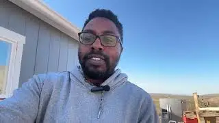 Black Man Off Grid Live in the Desert