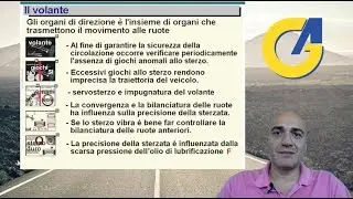 Organi dello Sterzo - Capitolo 25  (sintesi)