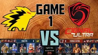 ONIC VS CIGNAL ULTRA (Game 1) | MPL-PH Season 6 Regular Season Week 8 Day 2 / MLBB