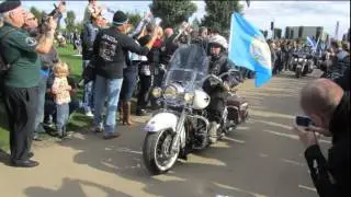Hatters Chapter Ride to The Wall 2013 - National Memorial Arboretum in Staffordshire