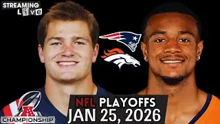(LIVE) New England Patriots vs Denver Broncos 2026 AFC Conference Championship NFL Live Stream