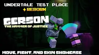 Early GERSON Showcase [MOVESET/SUSIE SKIN/FIGHT] | Roblox UTPR