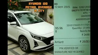 Hyundai i20 (petrol) Real Time Average !! @Kshvvlogs