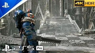 (PS5 PRO) Warhammer 40K Space Marine 2 | Pro Enhanced Ultra Graphics Gameplay [4K60 FPS HDR]