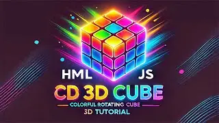 Amazing 3D Rotating Cube Animation | HTML, CSS & JavaScript Tutorial