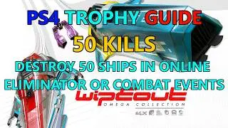 Wipeout Omega Collection: 50 Kills Trophy Guide