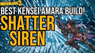 BEST 4TH TREE GUN BUILD! Freeze EVERYTHING! (Kensei Amara) // Shatter Siren Amara // Borderlands 3