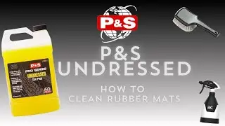 How to clean rubber floor mats - P&S Undressed