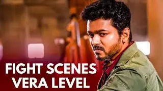 SARKAR mass fight scene