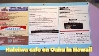 Haleiwa Cafe for breakfast