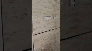 large tiles gold border laying work for wall #gggranitework #tileswork @ganapathyguru1984