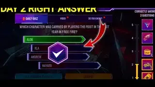 FREE FIRE NEW EVENT | 4TH ANNIVERSARY QUIZ DAY 2 ANSWER | FREE FIRE ANNIVERSARY QUIZ DAY 2 ANSWER