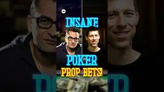 Backflips, Celibacy, Lunges: Insane poker prop bets! #poker #propbets