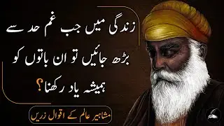 Sayings Of Famous Philosophers In Urdu | Zindagi Mein Jab Dukh Aur Udasi Chhaa Jaye - اقوال زریں