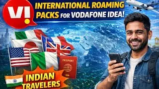 VI International Roaming Packs Explained | Best Plans for USA, UAE, UK & More!