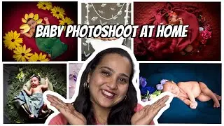 DIY Baby Photoshoot at Home | Easy & Creative Photoshoot Ideas with Handmade Props!