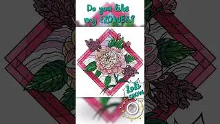 Do you like my FLOWER? - Happy color  #show #colors #happy #drawing #fun #art #flowers  #music