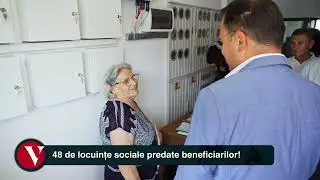 48 de locuințe sociale predate beneficiarilor!