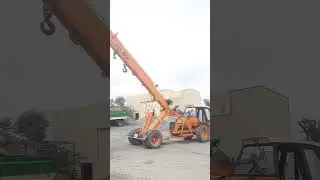 ACE 16 Ton And 14 Ton Crane Loading 16 Ton Crusher Machine #trending #tractorvideo