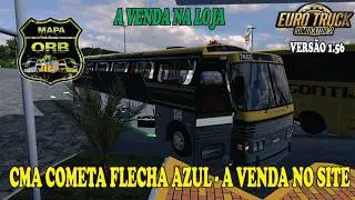 ATS E ETS2 1.56 -CMA COMETA FLECHA AZUL - A VENDA NO SITE