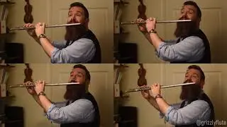 Complainte, from 'Quatuor pour fl&ucirc;tes' ~ Composed by Pierre Max Dubois // GRIZZLYFLUTE //