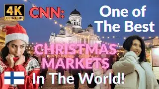 HELSINKI Christmas Market 4K - 2025 Finland