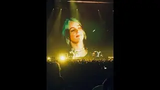 Billie Eilish - message to the body shamers! (Orlando 3-10-20)
