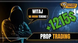 Prop Trading Live Tradeify: 1215$ | NQ/MNQ Dzień 9